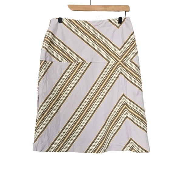 Carolina Herrera faux wrap side zipper skirt size 8 No care/fabric tag - Picture 2 of 7